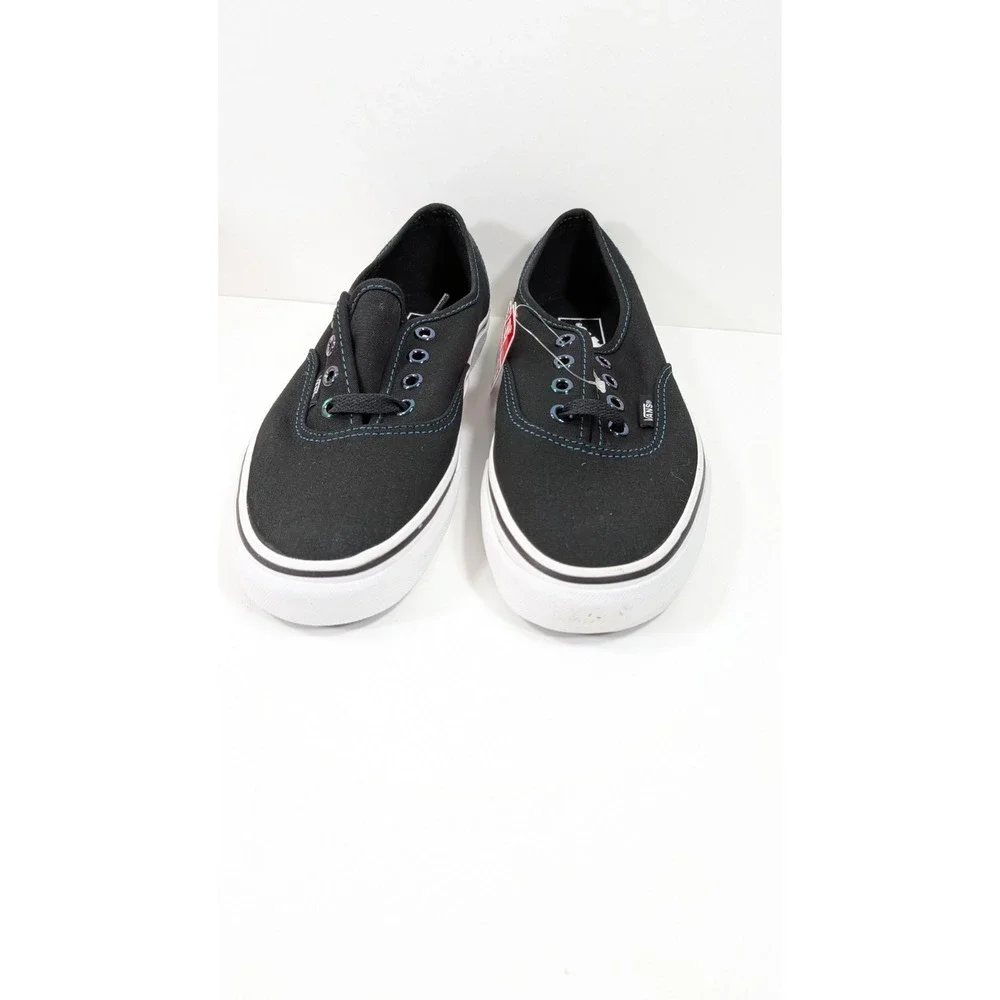 VANS‎ AUTHENTIC IRIDESCNT EYLTS BLACK MULT SHOES MENS/boys 6 WOMENS 7.5